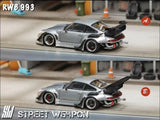RWB 993 Low Tail (Grau) - Street Warrior - 1:64 Modellauto 1/64