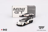 Lamborghini Aventador SVJ 63 (LHD) (Bianco Asopo) - MINI GT - 1:64