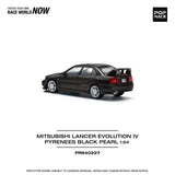Mitsubishi Lancer Evolution IV (Pyrenees Black Pearl) - Pop Race - 1:64