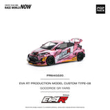 Toyota GR Yaris Eva RT Production Model Custom Type-08 Goodride - Pop Race - 1:64 - Modelcars Passion