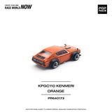 Nissan Skyline GT-R V8 Drift (Kenmeri) (Orange) - Pop Race - 1:64