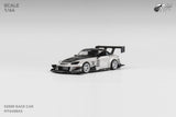 Honda S2000 Race Car (Metallic White) - Micro Turbo - 1:64 - Modelcars Passion