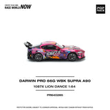 Toyota Supra Darwinpro 66G WBK 1087X Lion Dance - Pop Race - 1:64 - Modelcars Passion