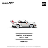 Singer DLS Turbo (White) - Pop Race - 1:64 Modellauto 1/64