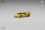 Lamborghini Diablo SV (Metallic Yellow) - Micro Turbo - 1:64 Modellauto 1/64
