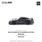 Porsche 911 (992) Stinger GTR Carbon Edition/Red line - Pop Race - 1:64 - Modelcars Passion