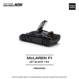 McLaren F1 (Jet Black) - Pop Race - 1:64 Modellauto 1/64