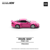 RWB 997 (Pink) - Pop Race - 1:64 - Modelcars Passion