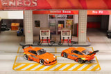 RWB 993 Fast and Furious High Tail - Street Warrior - 1:64 Modellauto 1/64