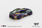 Toyota GR Supra KUHL 2021 D1GP Evangelion Racing - MINI GT - 1:64 Modellauto 1/64