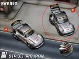 RWB 993 Heavenly Double Exhaust Track Livery - Street Weapon - 1:64 Modellauto 1/64