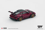 Porsche 911 (992.1) Rubystone Red 4 Car Set - MINI GT - 1:64 Modellauto 1/64