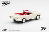Ford Mustang Convertible 1964 James Bond “Goldfinger” - MINI GT - 1:64 Modellauto 1/64