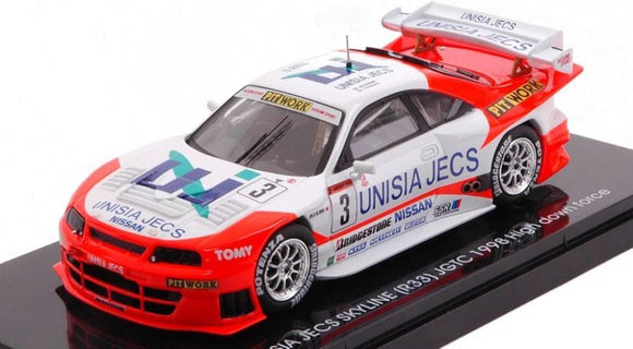 Nissan Skyline (R33) JGTC 1998 Unisia JECS High Downforce - Ebbro - 1:43