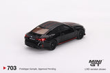 BMW M4 CSL (LHD) (Black Sapphire) - MINI GT - 1:64