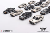 1984 Nürburgring Race of Champions Set Mercedes-Benz 190E Evo 1 - MINI GT - 1:64 Modellauto 1/64