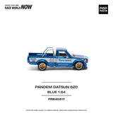 Datsun 620 Pandem (Blue) - Pop Race - 1:64 Modellauto 1/64