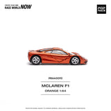McLaren F1 (Orange) - Pop Race - 1:64