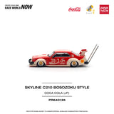Nissan Skyline C210 Kaido Racer Bosozoku Style Coca Cola - Pop Race - 1:64