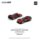 Aston Martin Valkyrie (Supernova Red) - Pop Race - 1:64