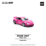 RWB 997 (Pink) - Pop Race - 1:64 - Modelcars Passion