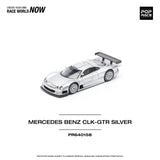 Mercedes CLK-GTR (Silver) - Pop Race - 1:64