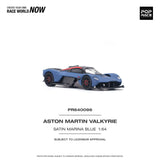 Aston Martin Valkyrie (Satin Marina Blue) - Pop Race - 1:64