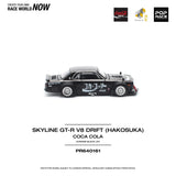 Nissan Skyline GT-R V8 Drift (Hakosuka) Coca-Cola - Pop Race - 1:64 Modellauto 1/64