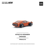 Nissan Skyline GT-R V8 Drift (Kenmeri) (Orange) - Pop Race - 1:64