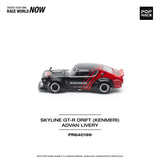Nissan Skyline GT-R KPGC110 (Kenmeri) Advan Livery - Pop Race - 1:64