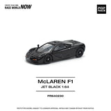 McLaren F1 (Jet Black) - Pop Race - 1:64 Modellauto 1/64