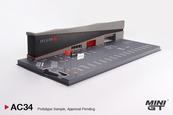 Diorama Nissan Motorsports & Customizing Co.,Ltd. Nismo Operation - MINI GT - 1:64