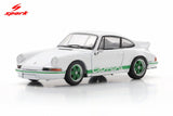 Porsche 911 2.7 RS (White with green stripe) - SPARK - 1:64 Modellauto 1/64