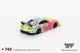 Nissan Silvia (S15) LB-Super Silhouette LBWK Kuma (RHD) - MINI GT - 1:64