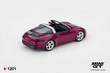 Porsche 911 (992.1) Rubystone Red 4 Car Set - MINI GT - 1:64 Modellauto 1/64
