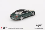 Bentley Flying Spur (LHD) (White Sand Verdant) - MINI GT - 1:64