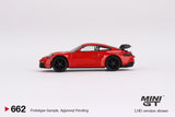 Porsche 911 (992) GT3 (LHD) (Guards Red) - MINI GT - 1:64