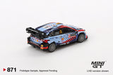 [Second Hand] Hyundai i20 N Rally1 Hybrid #11 2024 Rallye Monte-Carlo Winner - MINI GT - 1:64