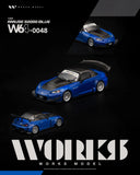 Amuse S2000 (Blue) - Works Model - 1:64 Modellauto 1/64
