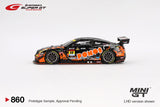 Nissan GT-R Nismo GT3 #10 2023 Super GT Series "Ponos Gainer GT-R" Gainer - MINI GT - 1:64