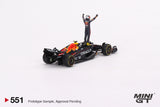Oracle Red Bull Racing RB18 #11 Sergio Pérez 2022 Monaco Grand Prix Winner - MINI GT - 1:64