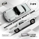 Mazda Cosmo Sport 1968 (White) - Model Model - 1:64 Modellauto 1/64