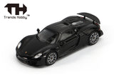 Porsche 918 Spyder (Schwarz) - Trends Hobby - 1:64 Modellauto 1/64
