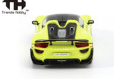 Porsche 918 Spyder (Acidgrün) - Trends Hobby - 1:64 Modellauto 1/64