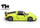 Porsche 918 Spyder (Acidgrün) - Trends Hobby - 1:64 Modellauto 1/64