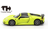 Porsche 918 Spyder (Acidgrün) - Trends Hobby - 1:64 Modellauto 1/64