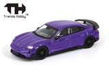 Porsche Taycan Turbo GT (Purple) - Trends Hobby - 1:64 Modellauto 1/64