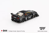 Nissan LB-ER34 Super Silhouette Skyline (RHD) (Black) - MINI GT - 1:64