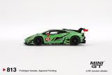 Lamborghini Huracán GT3 EVO2 #83 IMSA 2023 Daytona 24 Hours Iron Lynx (LHD) - MINI GT - 1:64