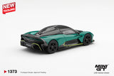 Aston Martin Valhalla (LHD) (Podium Green) - MINI GT - 1:64 Modellauto 1/64